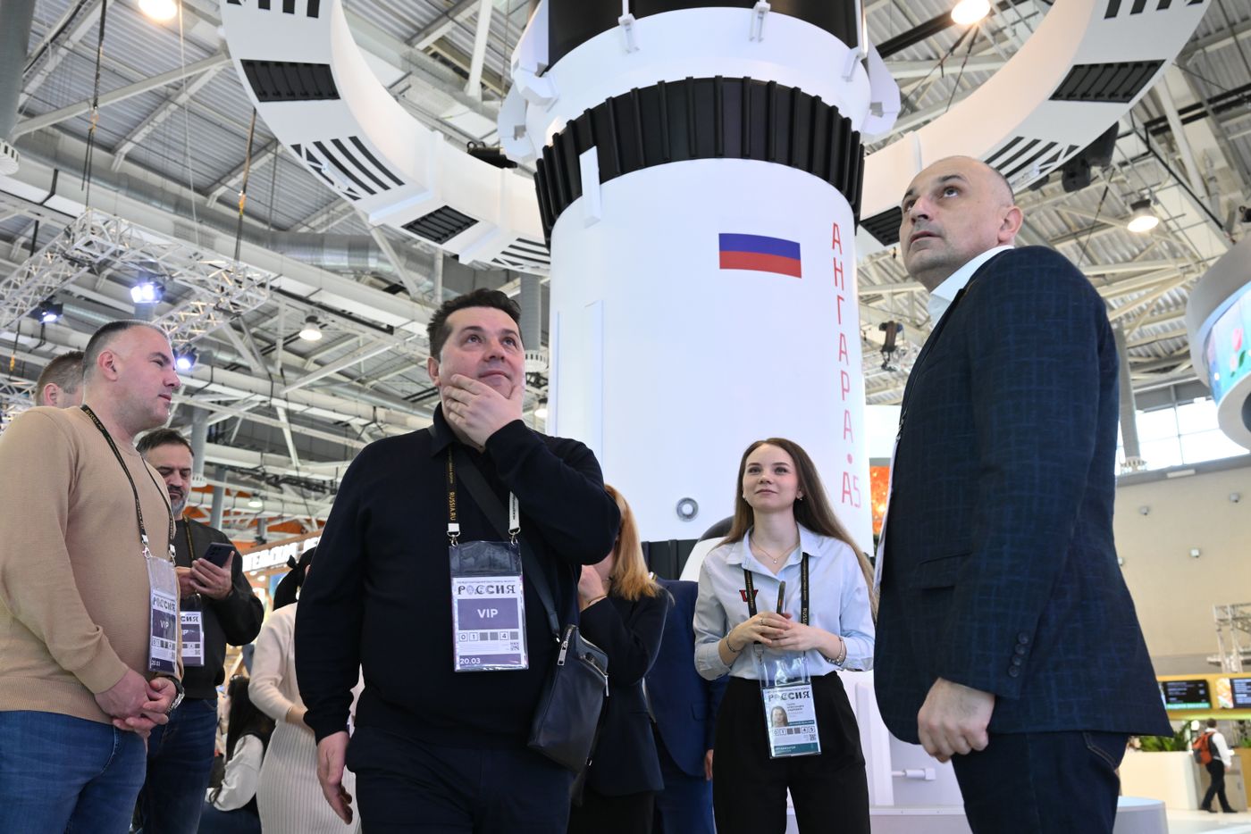Выставка "Россия". Визит делегации Народной скупщины Республики Сербской