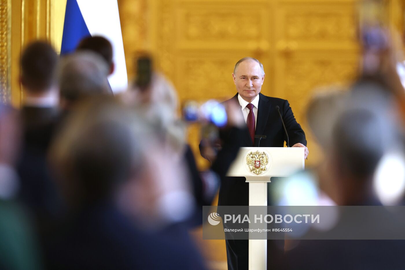 Встреча В. Путина с доверенными лицами в Кремле