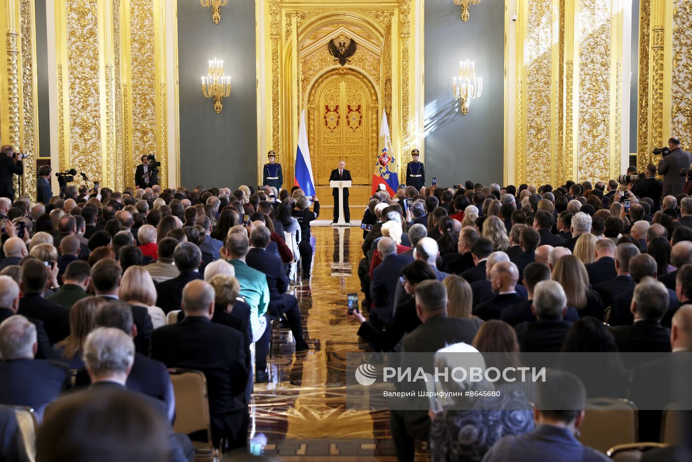 Встреча В. Путина с доверенными лицами в Кремле