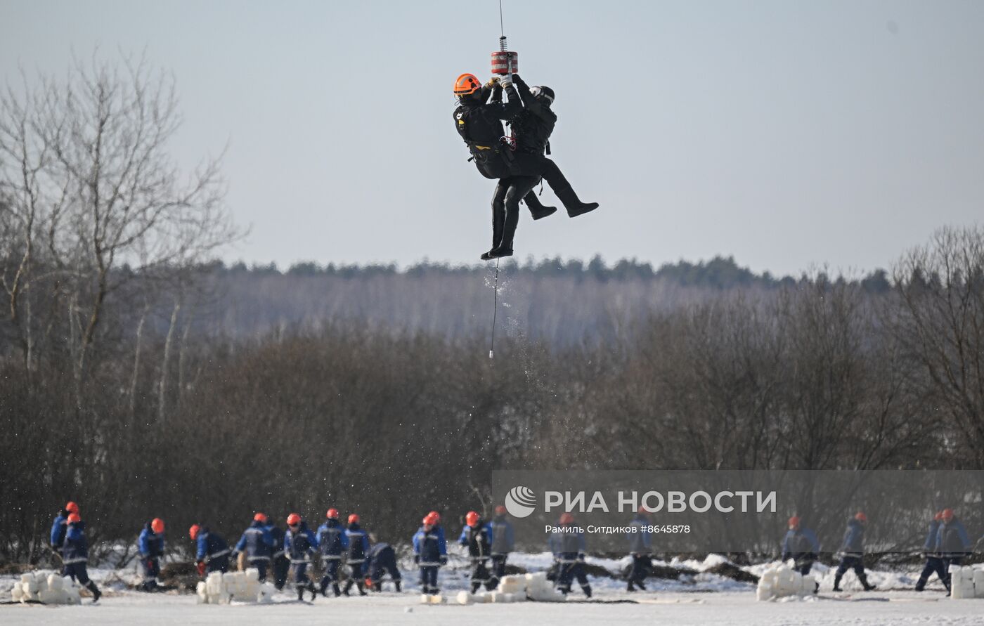 Учения по ликвидации аварийных и чрезвычайных ситуаций