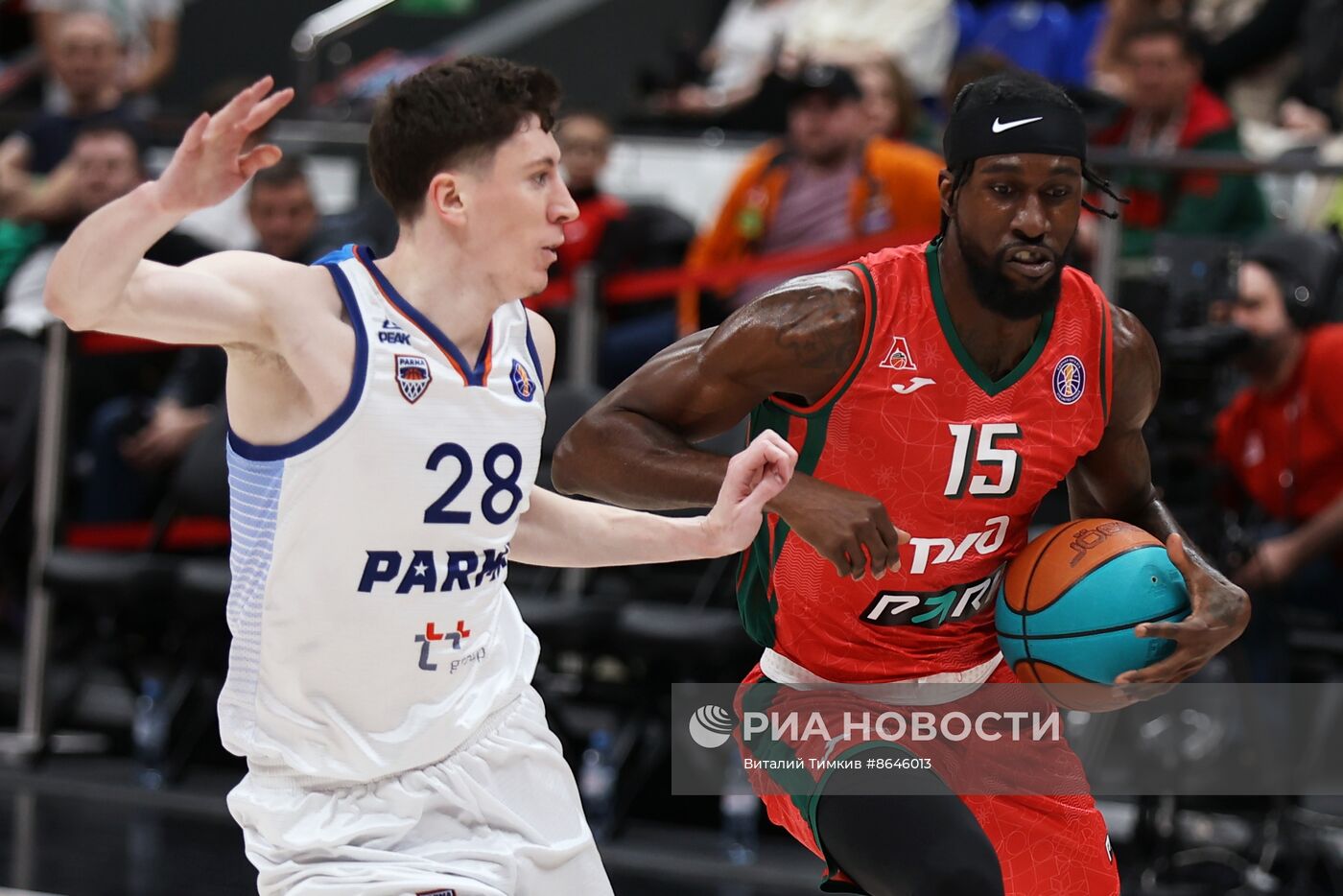 Баскетбол. Единая лига ВТБ. Матч "Локомотив-Кубань" - "Парма"