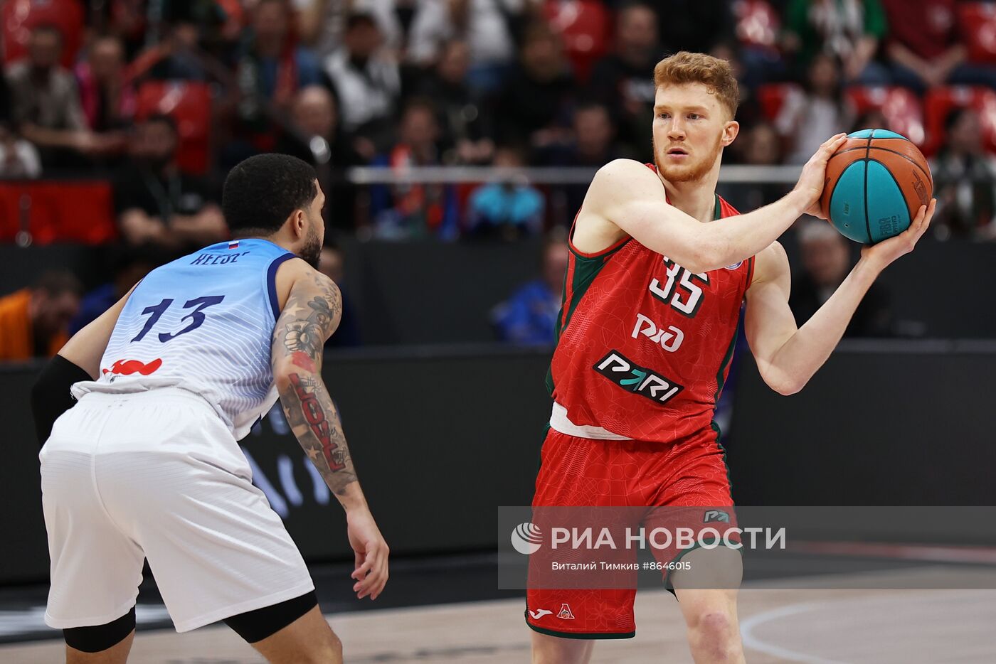Баскетбол. Единая лига ВТБ. Матч "Локомотив-Кубань" - "Парма"