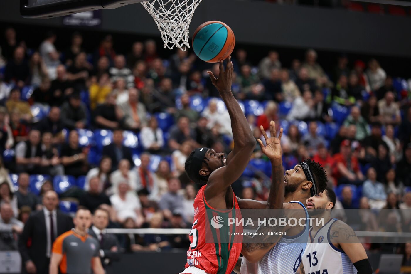 Баскетбол. Единая лига ВТБ. Матч "Локомотив-Кубань" - "Парма"