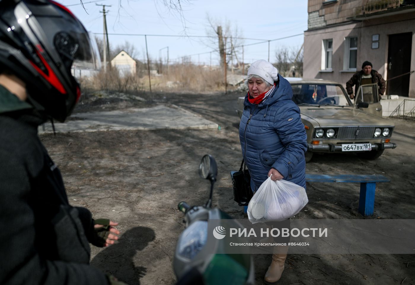 Народный фронт доставил гумпомощь в прифронтовые села Сватовского района ЛНР