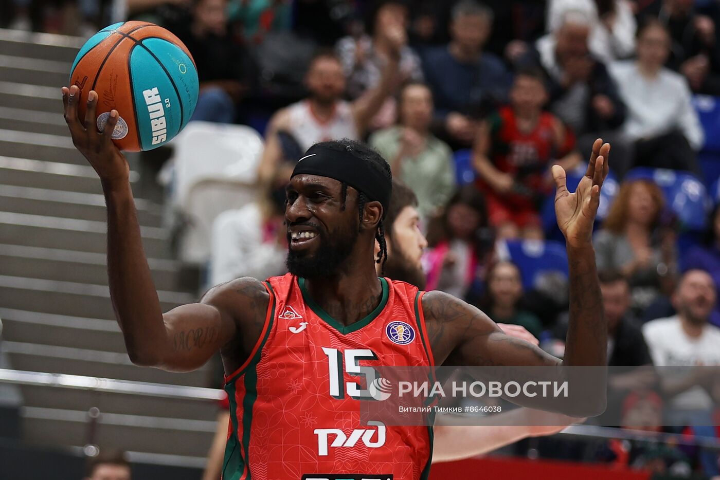 Баскетбол. Единая лига ВТБ. Матч "Локомотив-Кубань" - "Парма"