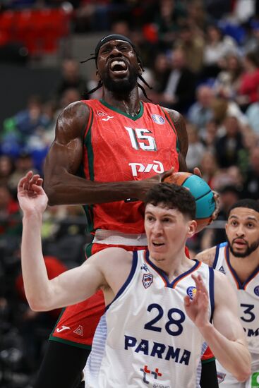 Баскетбол. Единая лига ВТБ. Матч "Локомотив-Кубань" - "Парма"