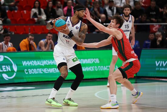 Баскетбол. Единая лига ВТБ. Матч "Локомотив-Кубань" - "Парма"