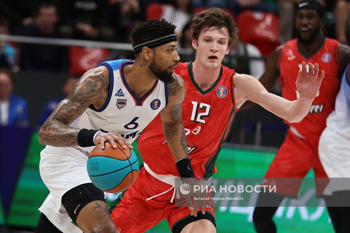 Баскетбол. Единая лига ВТБ. Матч "Локомотив-Кубань" - "Парма"