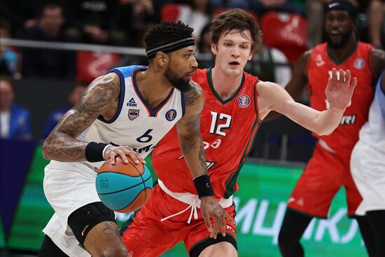 Баскетбол. Единая лига ВТБ. Матч "Локомотив-Кубань" - "Парма"