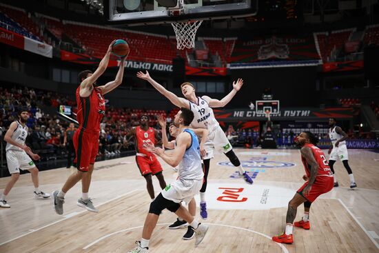 Баскетбол. Единая лига ВТБ. Матч "Локомотив-Кубань" - "Парма"