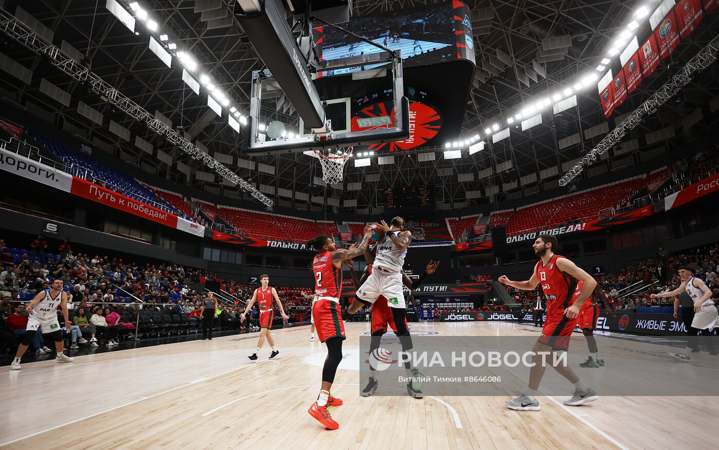 Баскетбол. Единая лига ВТБ. Матч "Локомотив-Кубань" - "Парма"