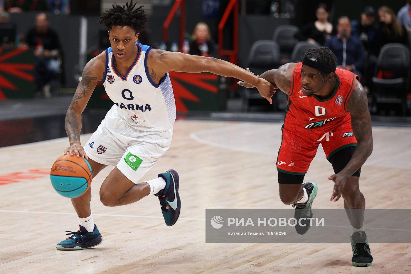 Баскетбол. Единая лига ВТБ. Матч "Локомотив-Кубань" - "Парма"