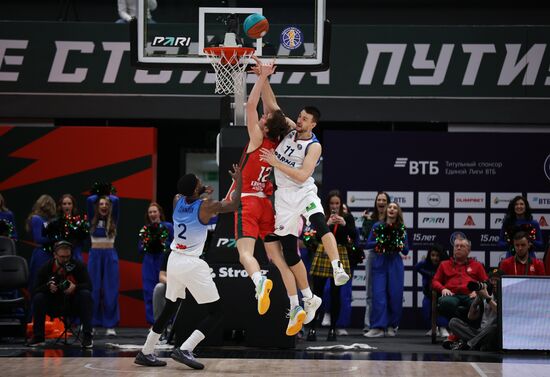 Баскетбол. Единая лига ВТБ. Матч "Локомотив-Кубань" - "Парма"