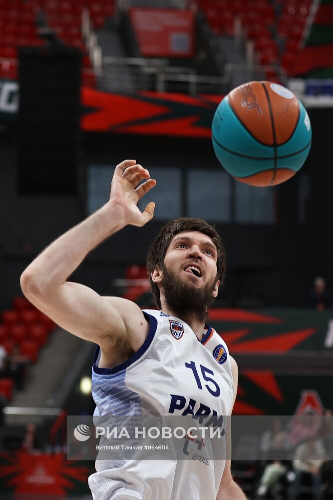 Баскетбол. Единая лига ВТБ. Матч "Локомотив-Кубань" - "Парма"