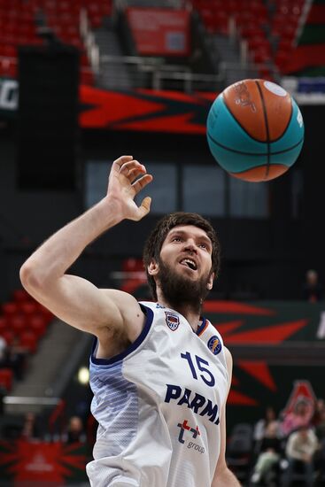 Баскетбол. Единая лига ВТБ. Матч "Локомотив-Кубань" - "Парма"