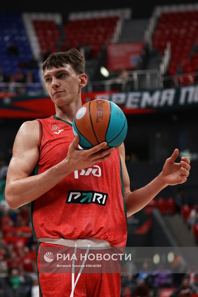 Баскетбол. Единая лига ВТБ. Матч "Локомотив-Кубань" - "Парма"