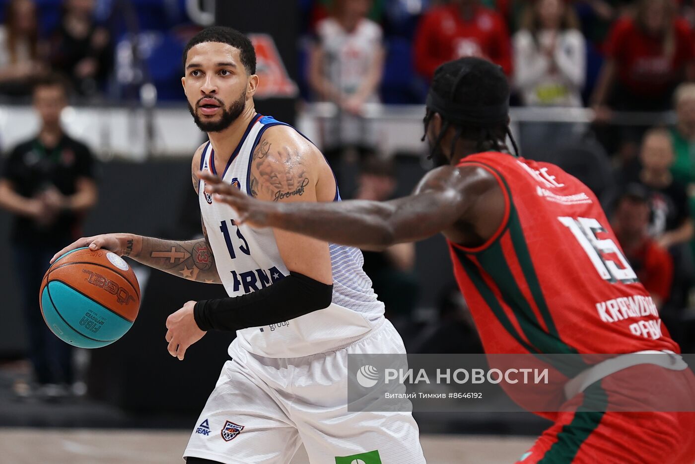 Баскетбол. Единая лига ВТБ. Матч "Локомотив-Кубань" - "Парма"