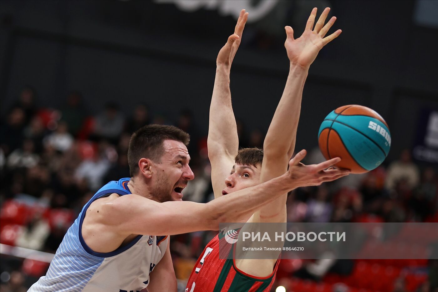 Баскетбол. Единая лига ВТБ. Матч "Локомотив-Кубань" - "Парма"