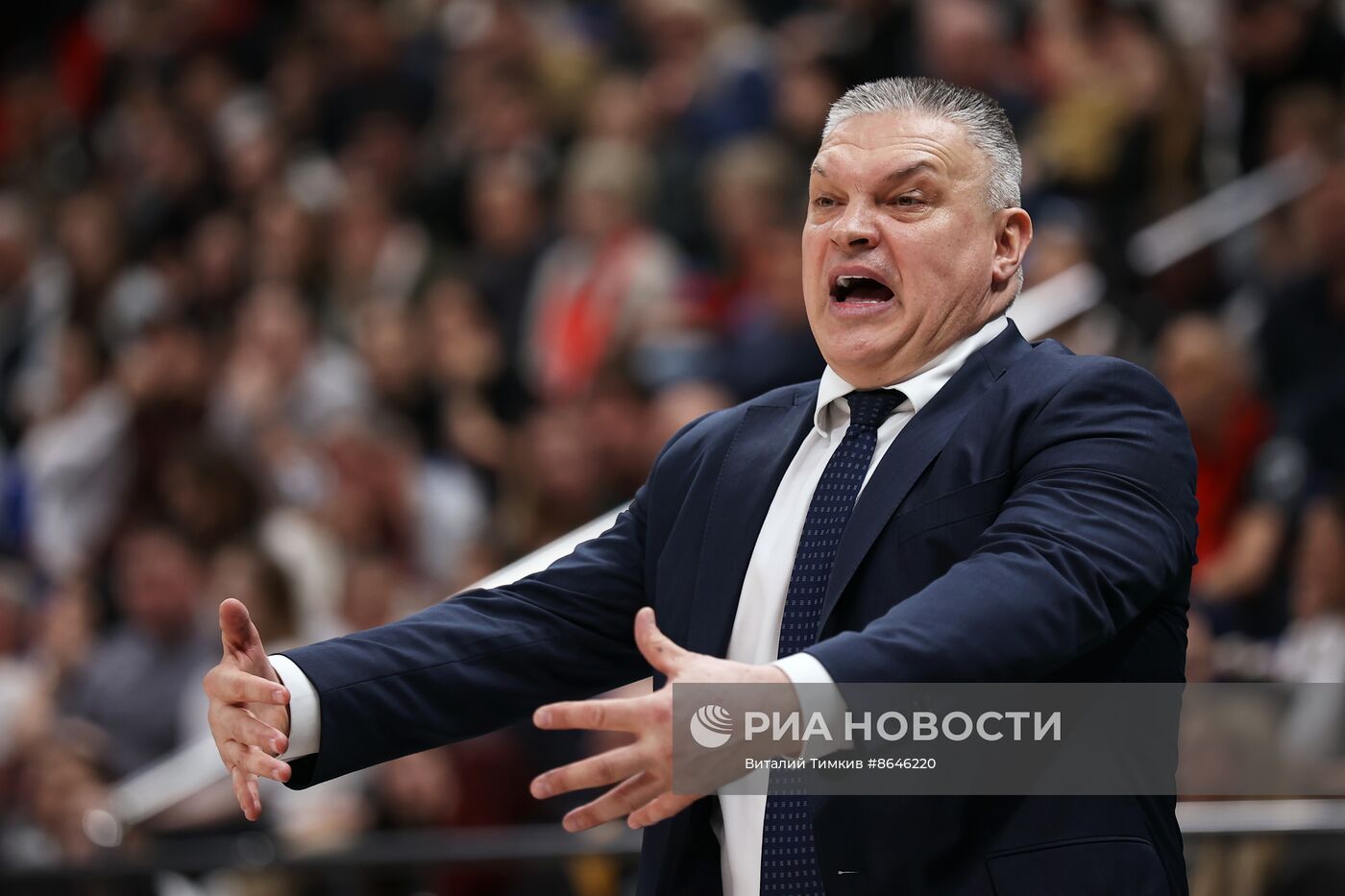 Баскетбол. Единая лига ВТБ. Матч "Локомотив-Кубань" - "Парма"