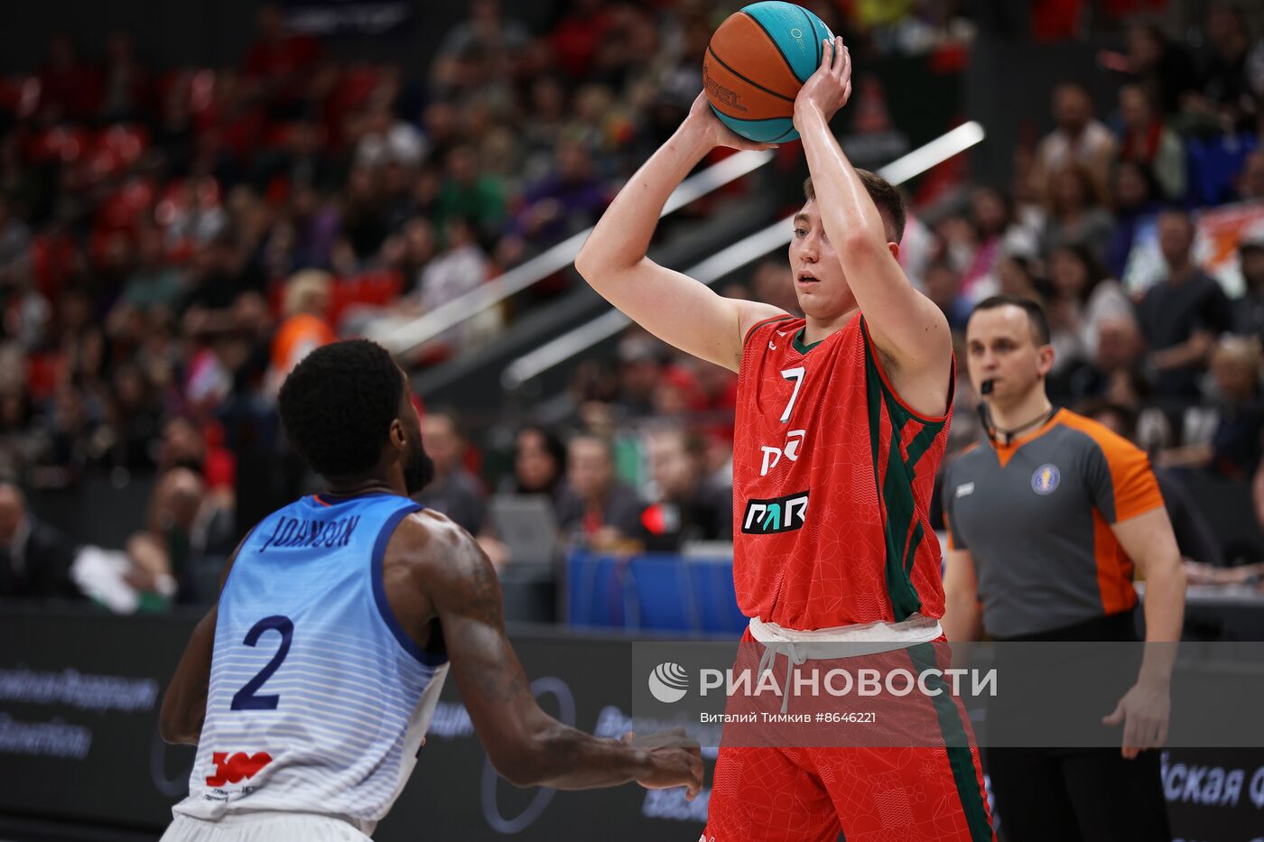 Баскетбол. Единая лига ВТБ. Матч "Локомотив-Кубань" - "Парма"