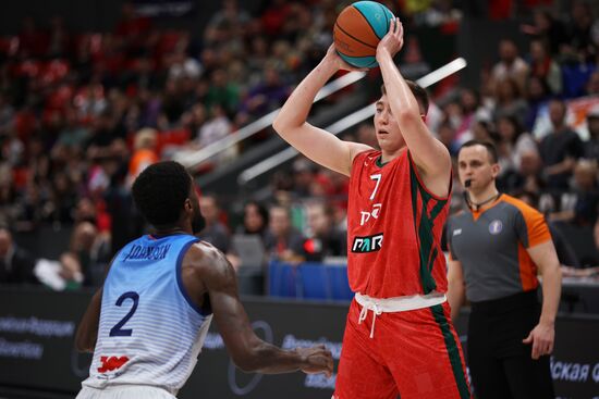 Баскетбол. Единая лига ВТБ. Матч "Локомотив-Кубань" - "Парма"