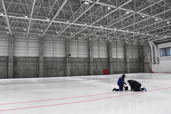 Новый керлинг-центр во Владивостоке 