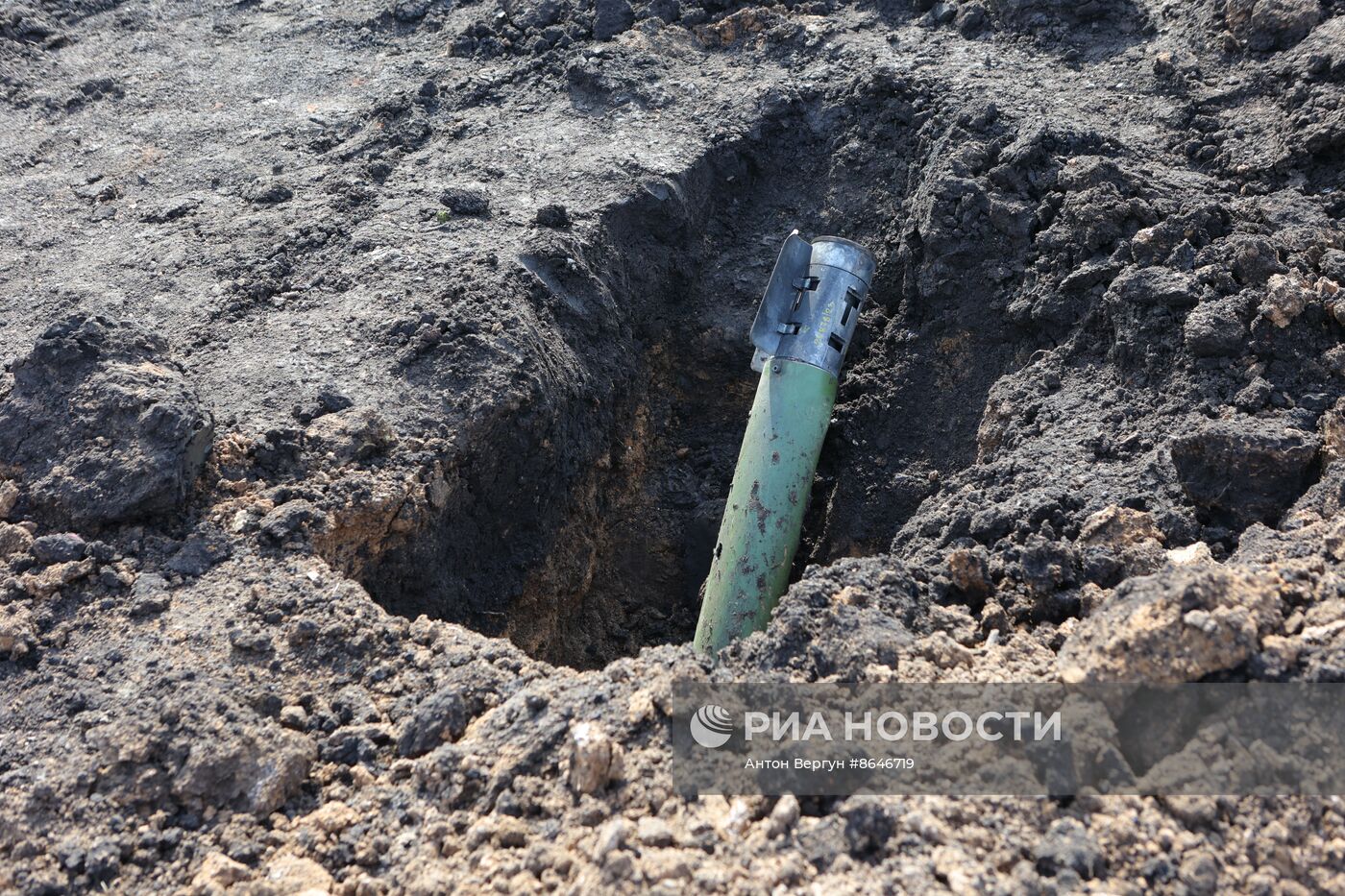 Последствия обстрела в Белгороде