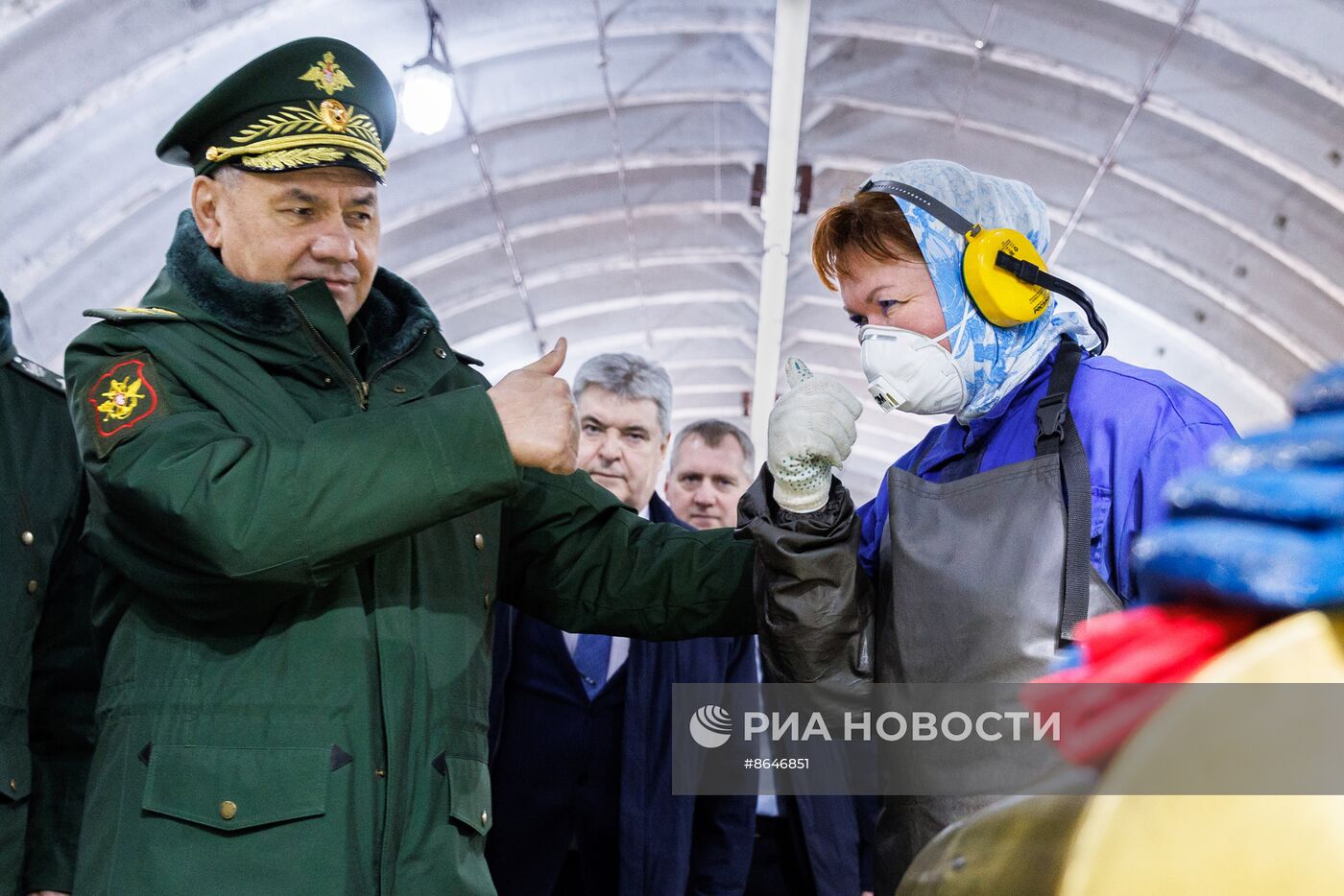 Глава Минобороны РФ С. Шойгу проверил выполнение Гособоронзаказа на предприятиях в Нижегородской области