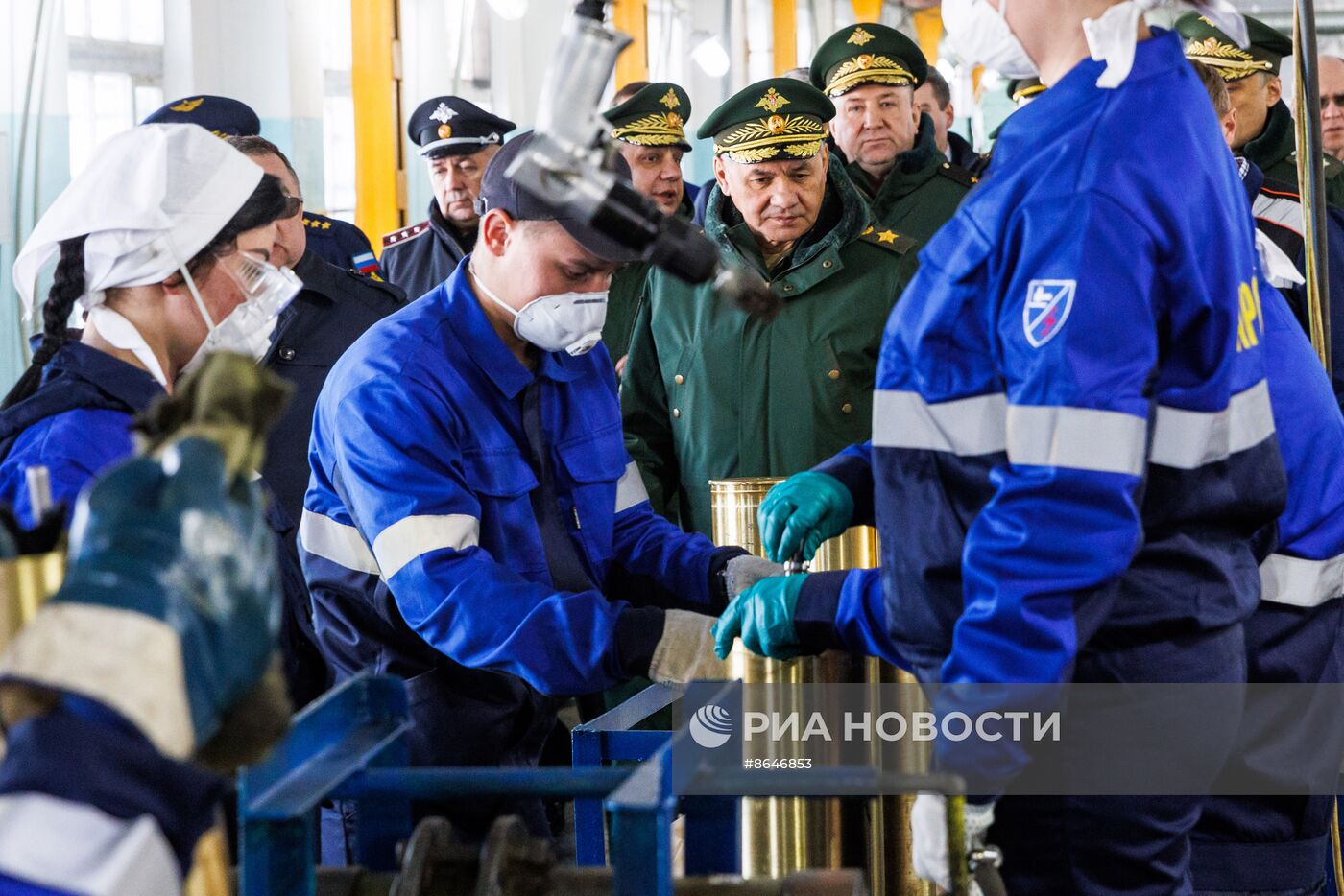 Глава Минобороны РФ С. Шойгу проверил выполнение Гособоронзаказа на предприятиях в Нижегородской области