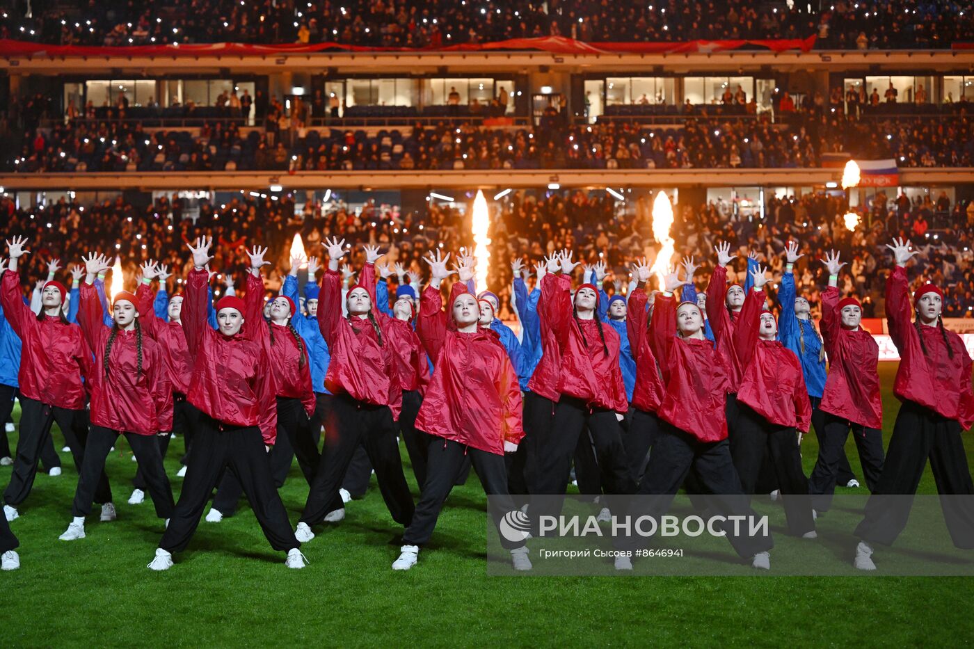 Товарищеский матч Россия - Сербия