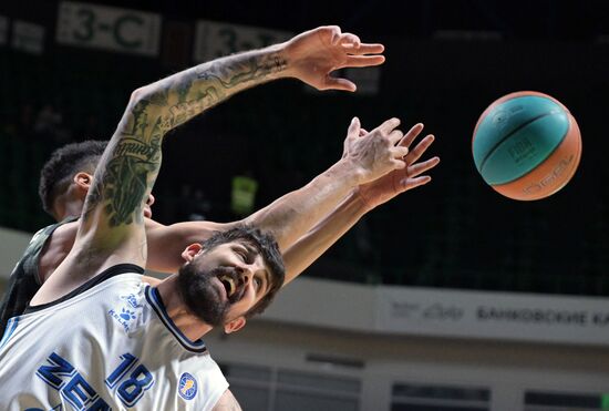 Баскетбол. Единая лига ВТБ. Матч "УНИКС" (Казань) - "Зенит" (Санкт-Петербург)