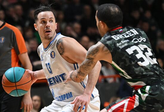 Баскетбол. Единая лига ВТБ. Матч "УНИКС" (Казань) - "Зенит" (Санкт-Петербург)