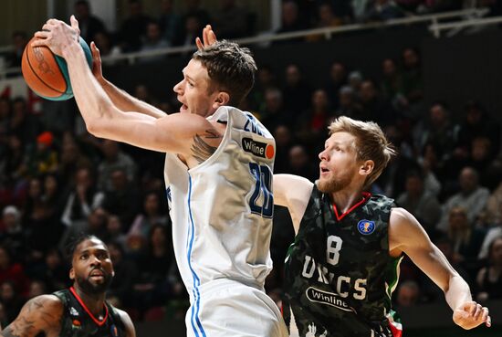 Баскетбол. Единая лига ВТБ. Матч "УНИКС" (Казань) - "Зенит" (Санкт-Петербург)