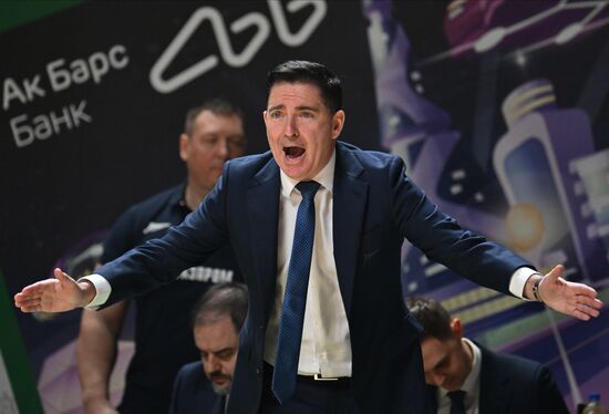 Баскетбол. Единая лига ВТБ. Матч "УНИКС" (Казань) - "Зенит" (Санкт-Петербург)