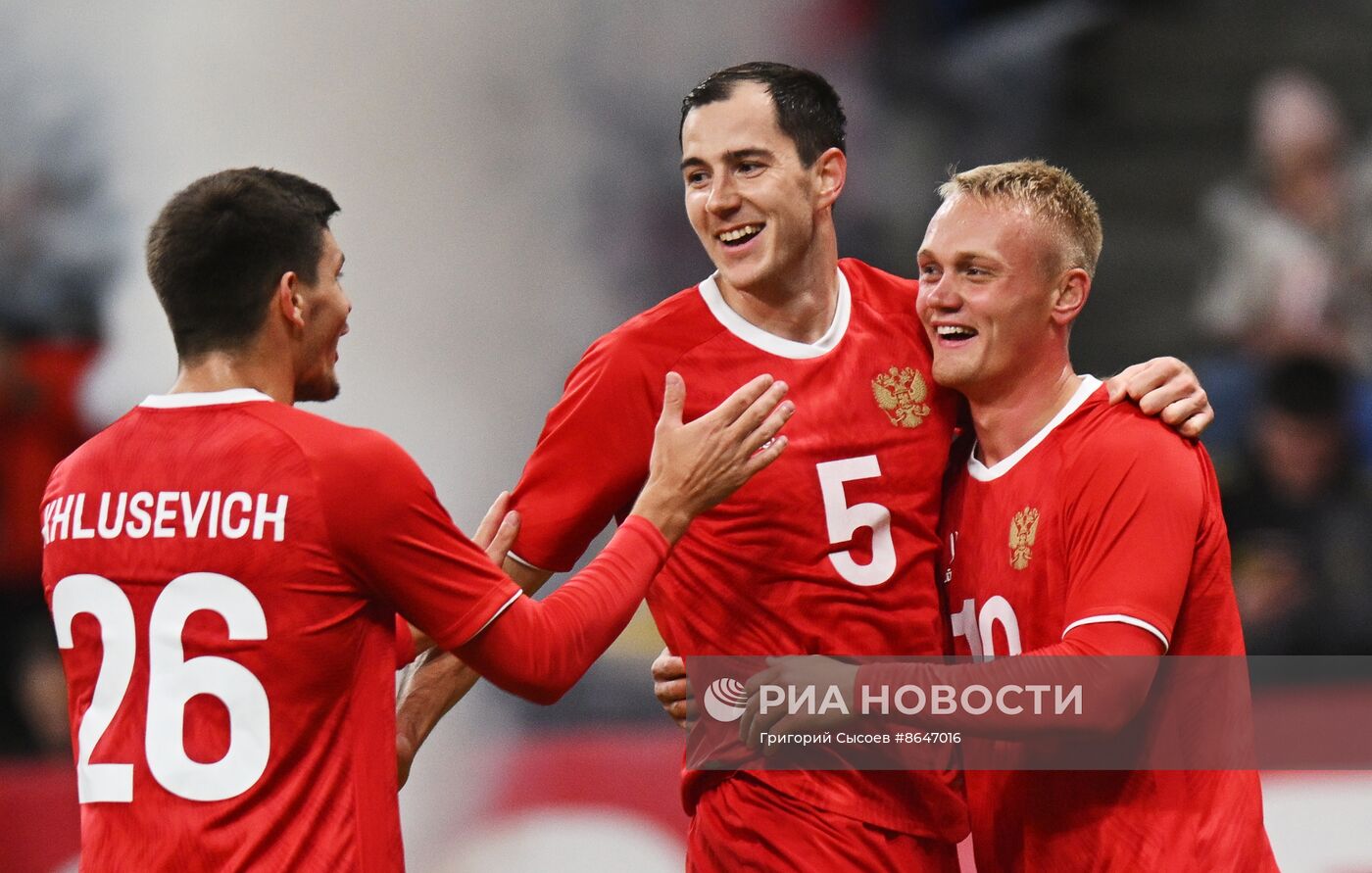 Товарищеский матч Россия - Сербия