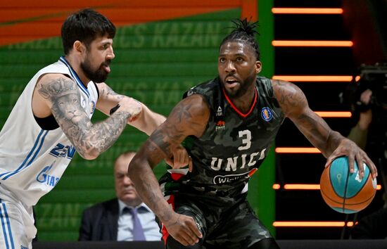 Баскетбол. Единая лига ВТБ. Матч "УНИКС" (Казань) - "Зенит" (Санкт-Петербург)