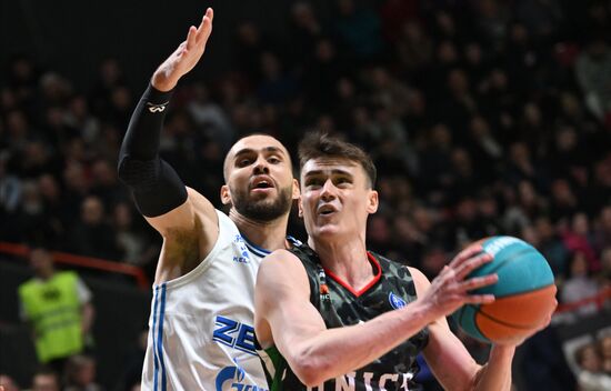 Баскетбол. Единая лига ВТБ. Матч "УНИКС" (Казань) - "Зенит" (Санкт-Петербург)