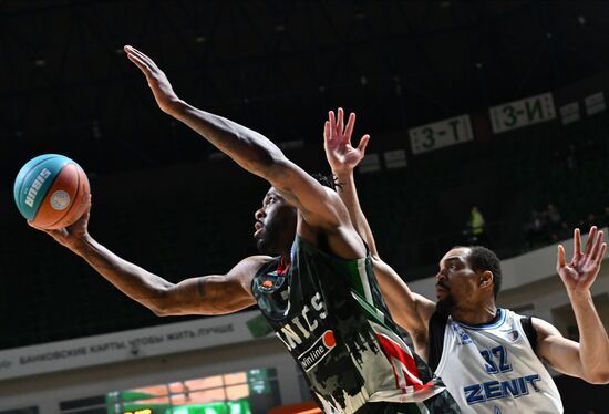 Баскетбол. Единая лига ВТБ. Матч "УНИКС" (Казань) - "Зенит" (Санкт-Петербург)