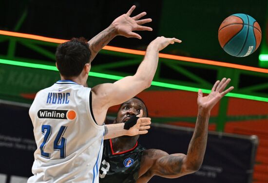 Баскетбол. Единая лига ВТБ. Матч "УНИКС" (Казань) - "Зенит" (Санкт-Петербург)