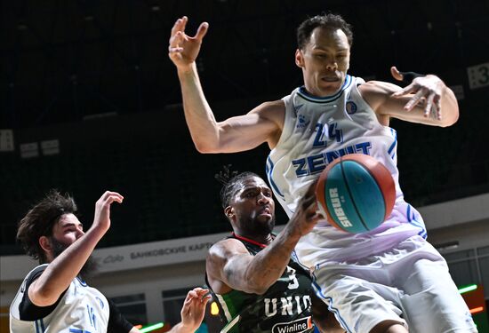 Баскетбол. Единая лига ВТБ. Матч "УНИКС" (Казань) - "Зенит" (Санкт-Петербург)