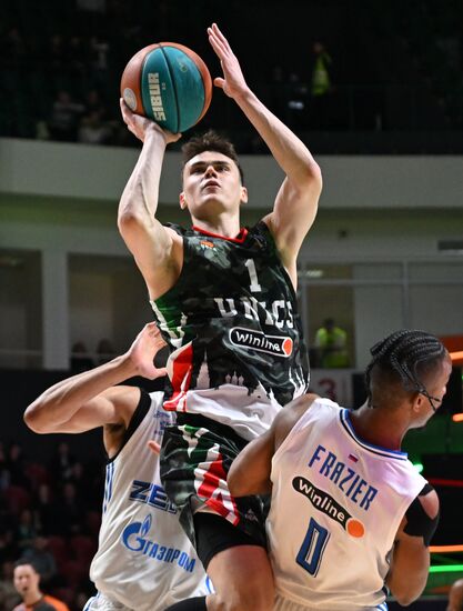 Баскетбол. Единая лига ВТБ. Матч "УНИКС" (Казань) - "Зенит" (Санкт-Петербург)