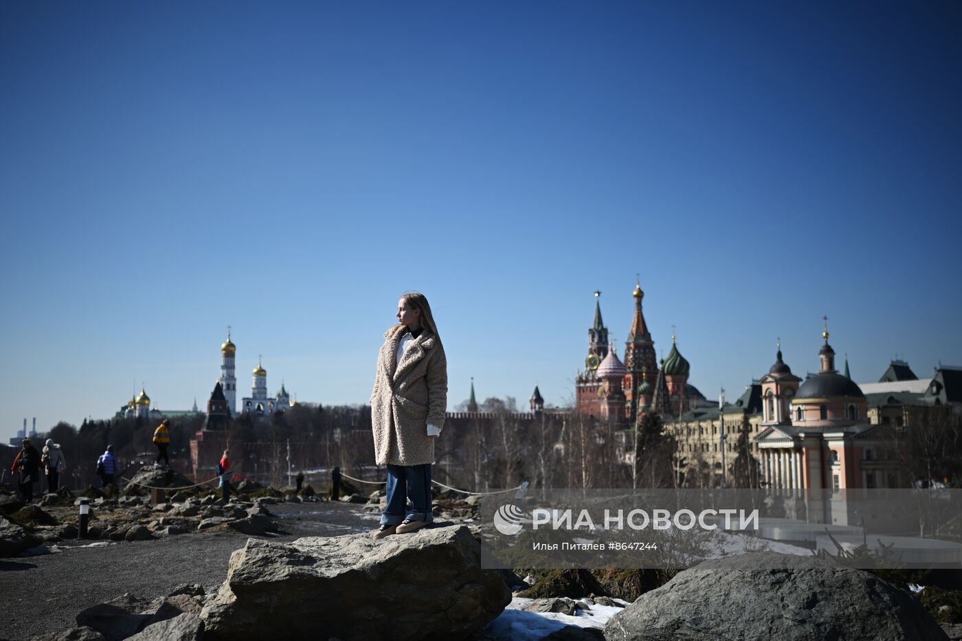 Весна в Москве