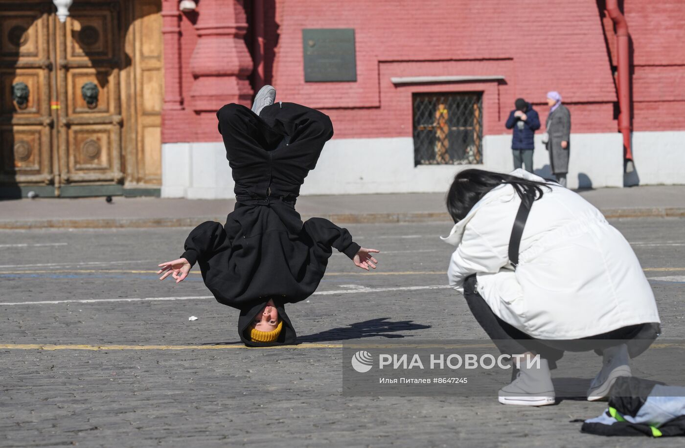 Весна в Москве