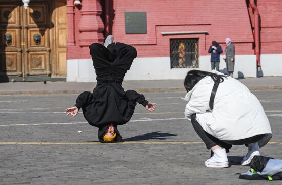 Весна в Москве