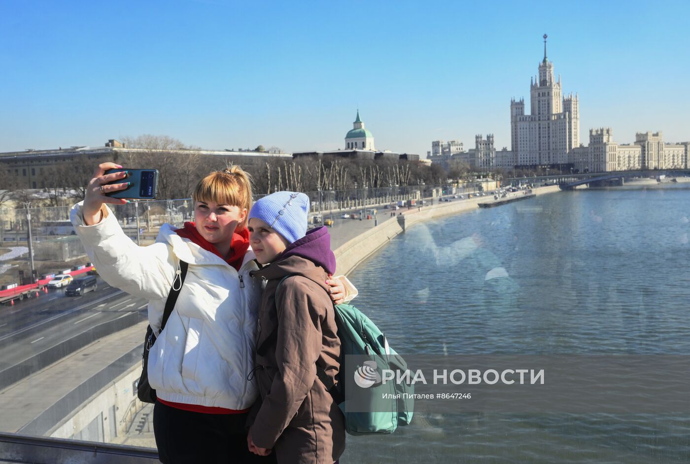 Весна в Москве