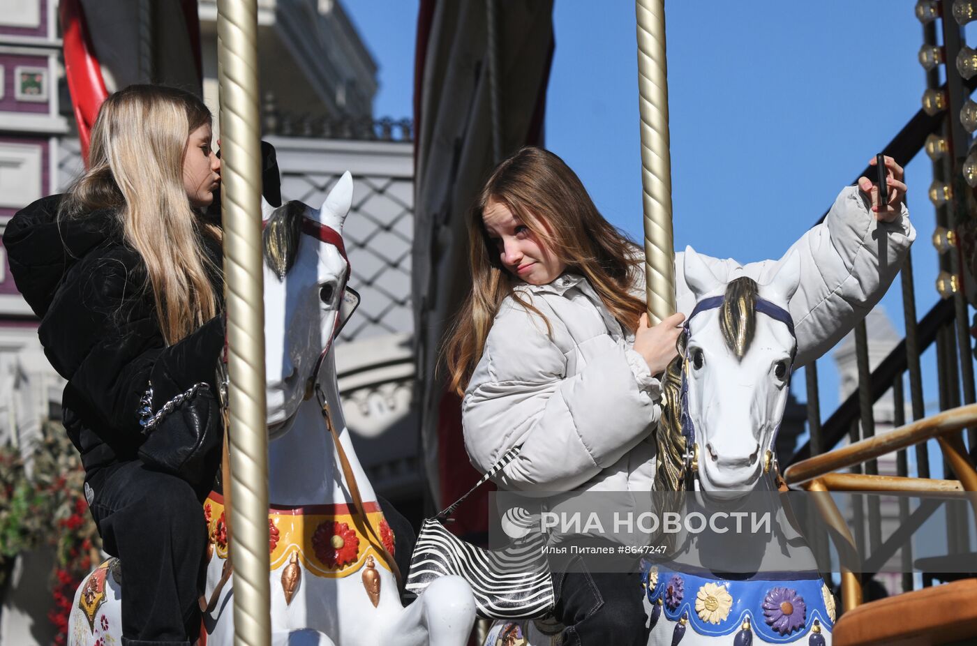 Весна в Москве