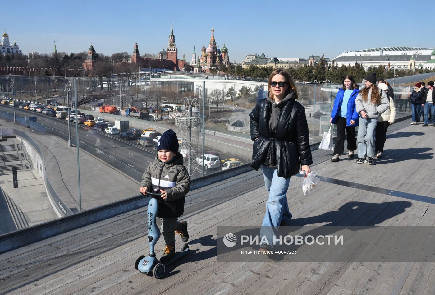 Весна в Москве