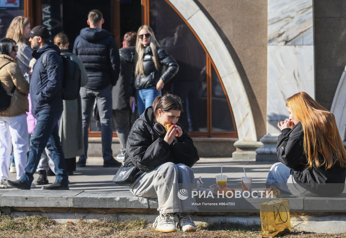 Весна в Москве