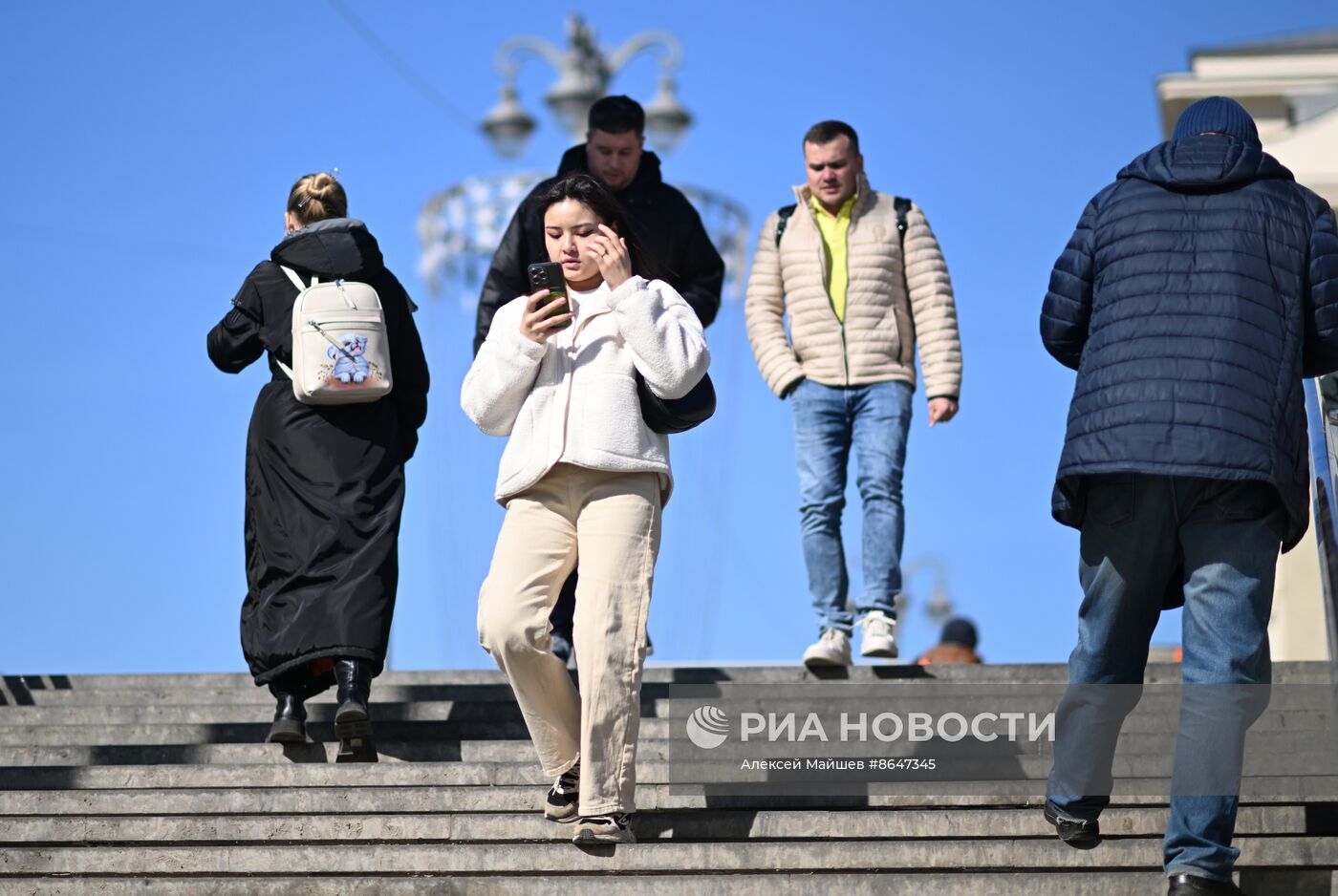 Весна в Москве