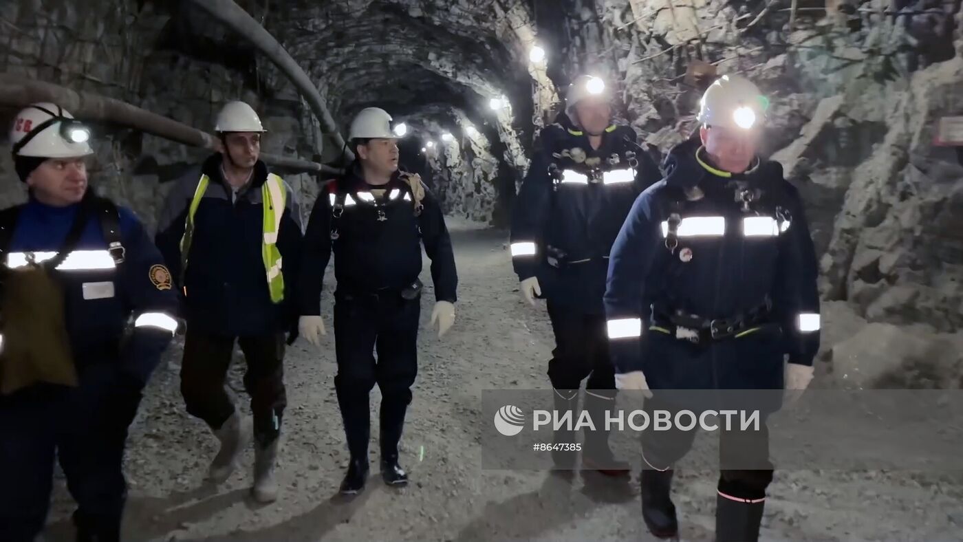 Спасательная операция на руднике "Пионер" в Амурской области